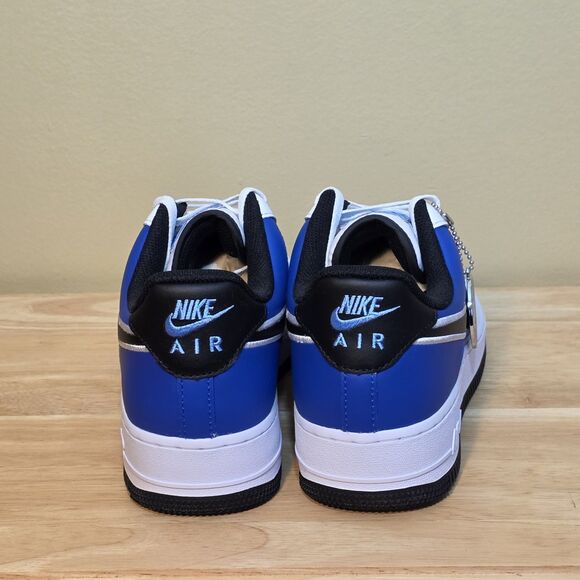 Nike Air Force 1 07 Basketball Hangtag White Black Blue HQ3823-100 Men\'s 9.5 main image 8